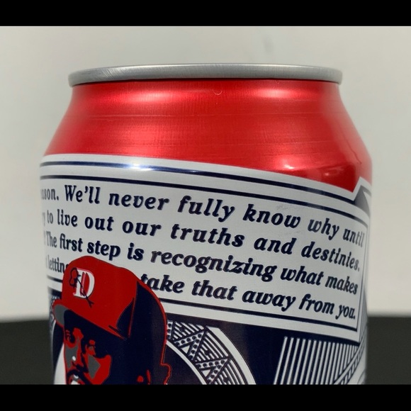 Big Sean 2020 Limited Edition Detroit 2 x Budweiser Empty Can w/ Poster - Picture 8 of 11